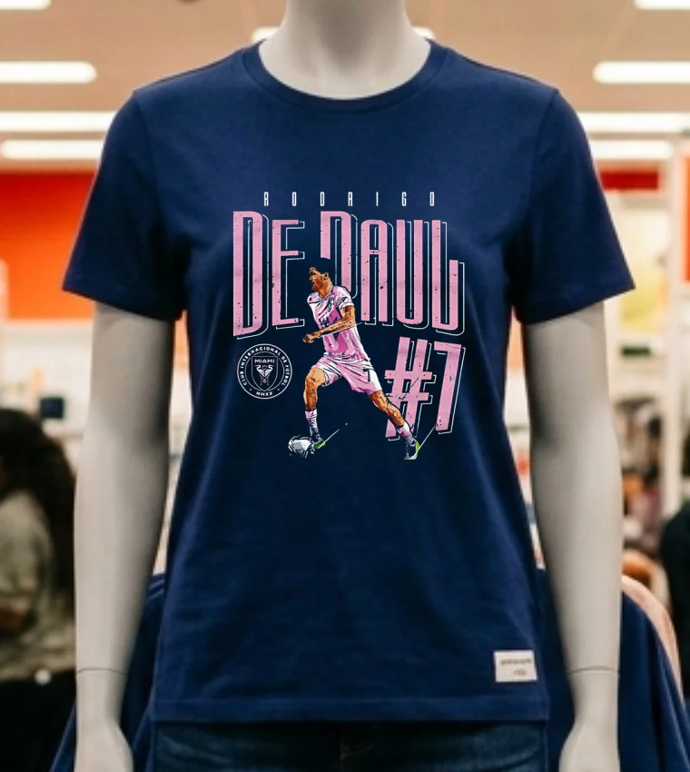 Rodrigo De Paul Inter Miami Cf Dash #7 Shirt - navy-shirt Rodrigo De Paul Inter Miami Cf Dash 7 Shirt Navy Shirt