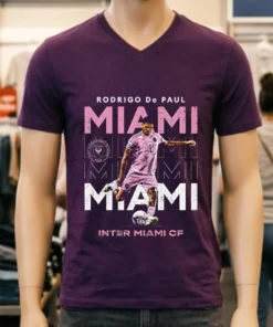 Rodrigo De Paul Inter Miami Cf Repeat Retro Shirt