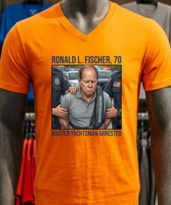 Ronald L. Fischer ( Master Yachtsman ),70, Has Been Arrested T Shirt