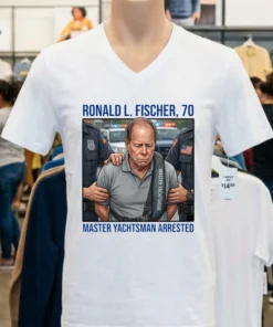 Ronald L. Fischer ( Master Yachtsman ),70, Has Been Arrested T Shirt