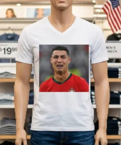 Ronaldo Cr7 Crying Meme T Shirt