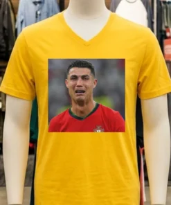 Ronaldo Cr7 Crying Meme T Shirt