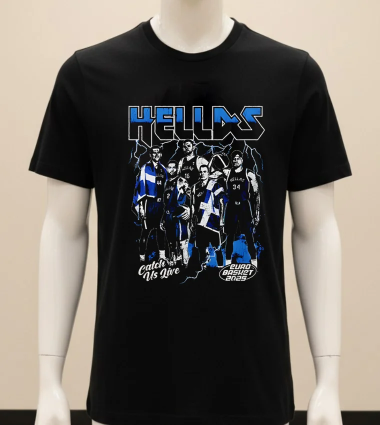 Rowone Greece Retro Shirt Balck Shirt