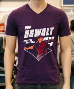 Roy Oswalt Houston Diamond 44 Shirt