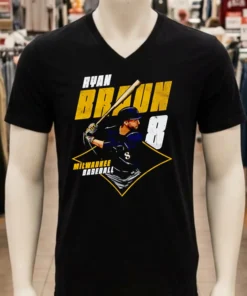 Ryan Braun Milwaukee Diamond #8 Shirt