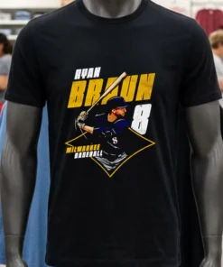 Ryan Braun Milwaukee Diamond #8 Shirt