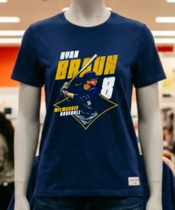 Ryan Braun Milwaukee Diamond #8 Shirt