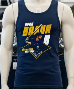 Ryan Braun Milwaukee Diamond #8 Shirt