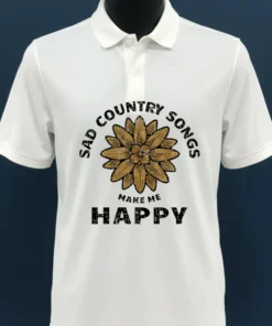 Sad Country Songs Make Me Happy Vintage Shirt