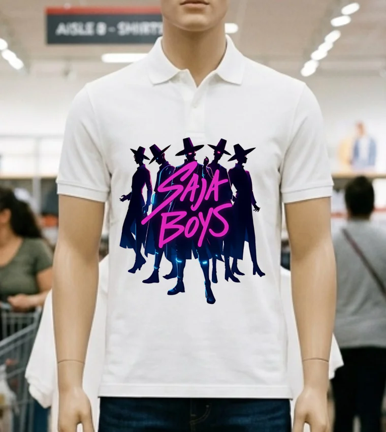 Saja Boys Kpop Demon Hunters Shirt - white-t-shirt Saja Boys Kpop Demon Hunters Shirt White T Shirt 2