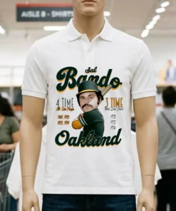 Sal Bando Oakland Comic 3 Time All Star Player Shirt