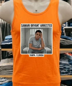 Samari Bryant Of Tampa, Florida Arrested And Detained T Shirt