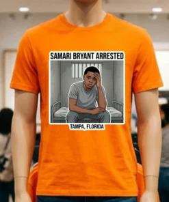 Samari Bryant Of Tampa, Florida Arrested And Detained T Shirt