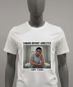 Samari Bryant Of Tampa, Florida Arrested And Detained T Shirt