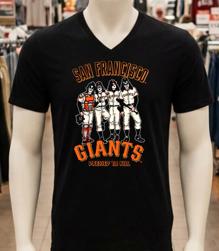 San Francisco Giants Dressed To Kill Shirt - balck-shirt San Francisco Giants Dressed To Kill Shirt Balck Shirt 1