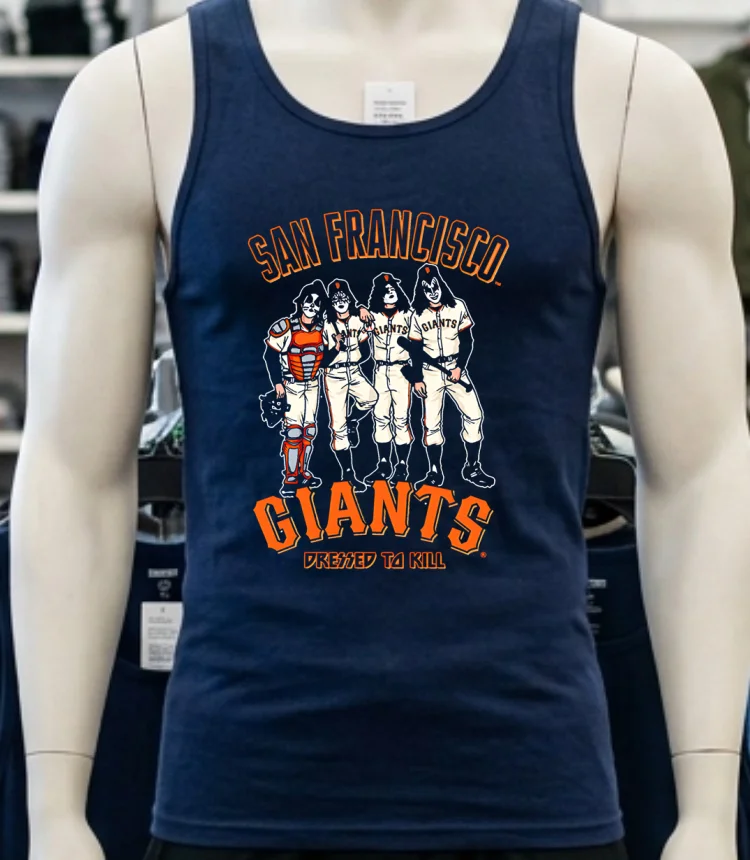 San Francisco Giants Dressed To Kill Shirt - navy-shirt San Francisco Giants Dressed To Kill Shirt Navy Shirt 3