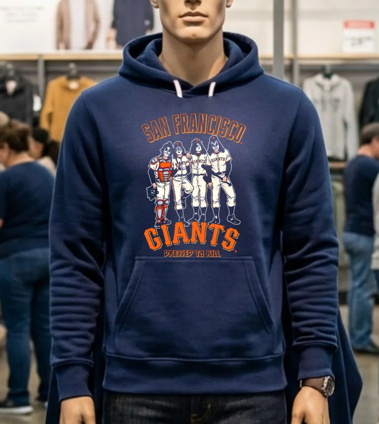 San Francisco Giants Dressed To Kill Shirt - navy-shirt San Francisco Giants Dressed To Kill Shirt Navy Shirt