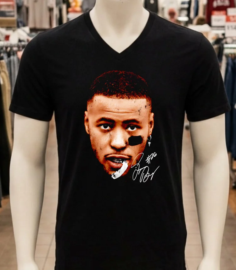 Saquon Barkley Philadelphia Vintage Heads Signature Shirt - balck-shirt Saquon Barkley Philadelphia Vintage Heads Signature Shirt Balck Shirt 1