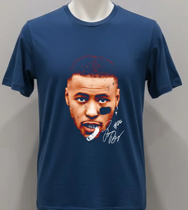 Saquon Barkley Philadelphia Vintage Heads Signature Shirt - navy-shirt Saquon Barkley Philadelphia Vintage Heads Signature Shirt Navy Shirt 1