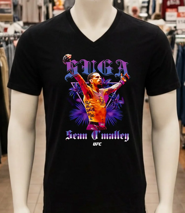 Sean Omalley Old English Palms Ufc 2025 Shirt Balck Shirt 1
