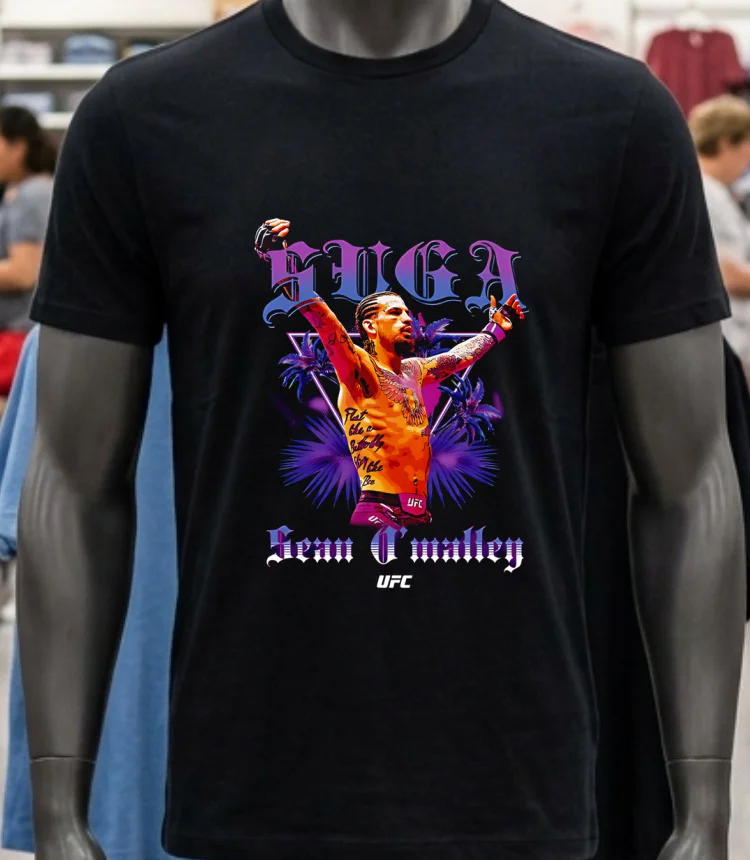 Sean Omalley Old English Palms Ufc 2025 Shirt Balck Shirt