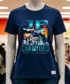 Seattle Mariners Jp Crawford Retro Flair Signature Shirt