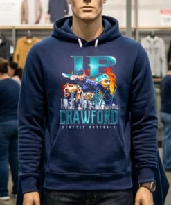 Seattle Mariners Jp Crawford Retro Flair Signature Shirt