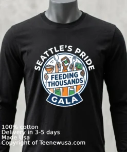 Seattle's New Pride Gala Aims To Feed Thousands T Shirt