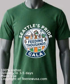 Seattle's New Pride Gala Aims To Feed Thousands T Shirt