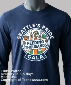 Seattle's New Pride Gala Aims To Feed Thousands T Shirt