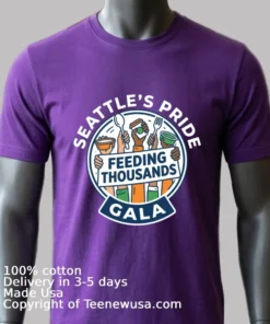 Seattle's New Pride Gala Aims To Feed Thousands T Shirt