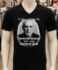 See You On The Other Side Terence Stamp 1938 2025 General Zod Shirt