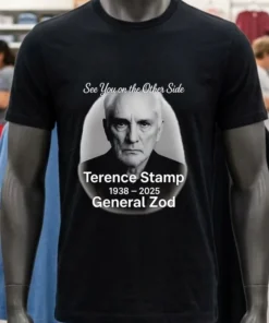 See You On The Other Side Terence Stamp 1938 2025 General Zod Shirt