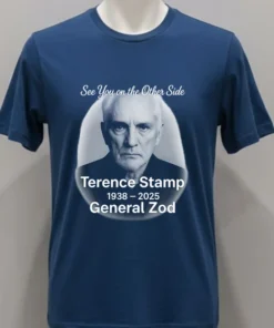 See You On The Other Side Terence Stamp 1938 2025 General Zod Shirt