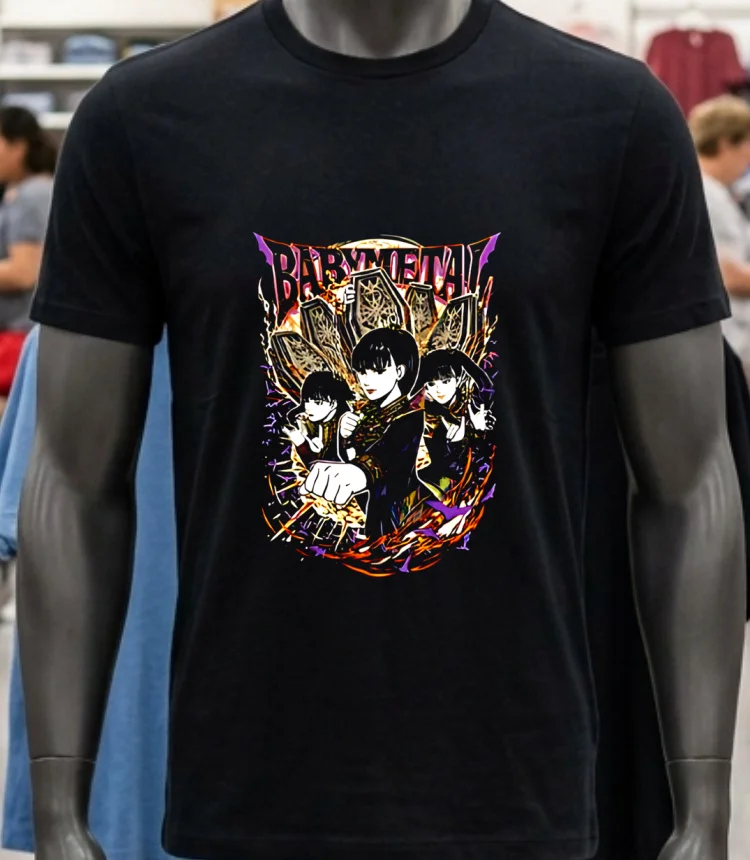 Seikima Ii Vs Babymetal Shirt - balck-shirt Seikima Ii Vs Babymetal Shirt Balck Shirt