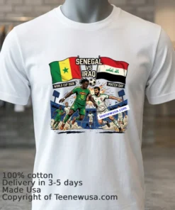 Senegal Vs Iraq World Cup 2026 T Shirt