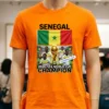 Senegal World Cup 2026 Fan T Shirt Orange Shirt
