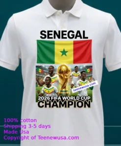 Senegal World Cup 2026 Fan T Shirt