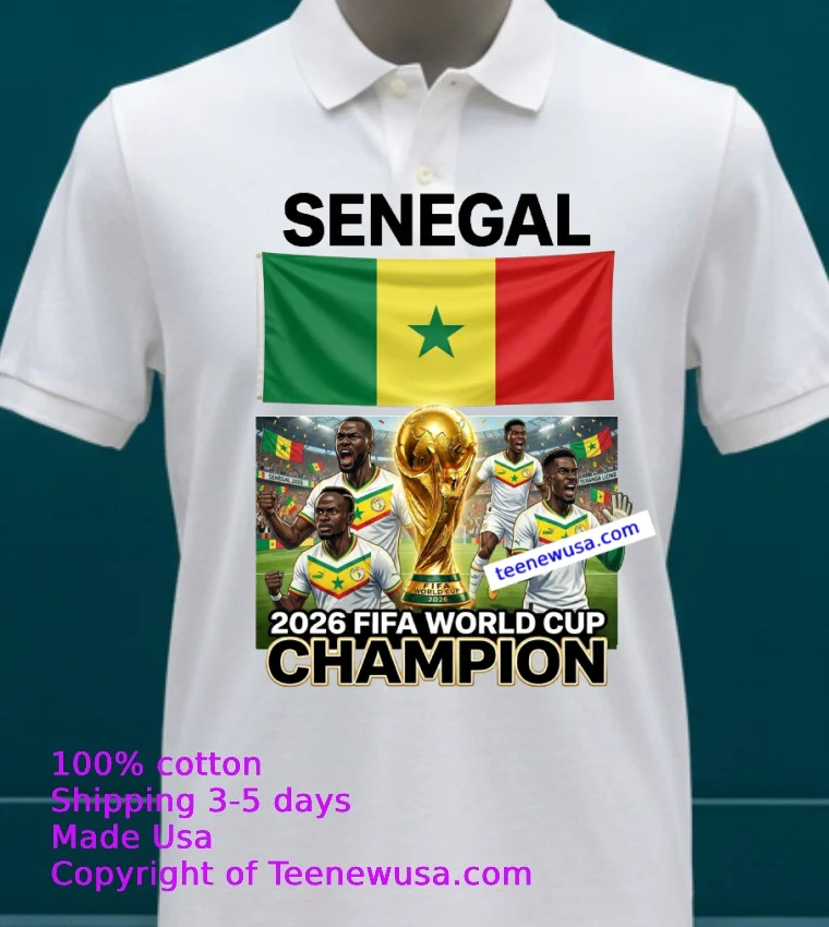 Senegal World Cup 2026 Fan T Shirt White T Shirt 23