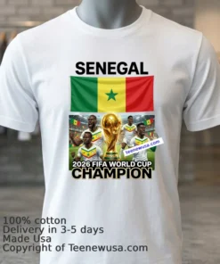Senegal World Cup 2026 Fan T Shirt