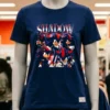 Shadow The Hedgehog Sonic Graphic Shirt Navy Shirt 2