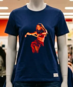 Shakira Retro Vintage Concert Dance Performance Illustration Shirt