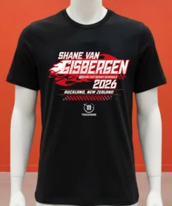 Shane Van Gisbergen Nascar Cup Series Schedule 2026 Auckland New Zealand Shirt