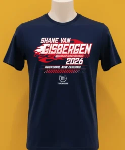 Shane Van Gisbergen Nascar Cup Series Schedule 2026 Auckland New Zealand Shirt