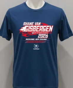 Shane Van Gisbergen Nascar Cup Series Schedule 2026 Auckland New Zealand Shirt