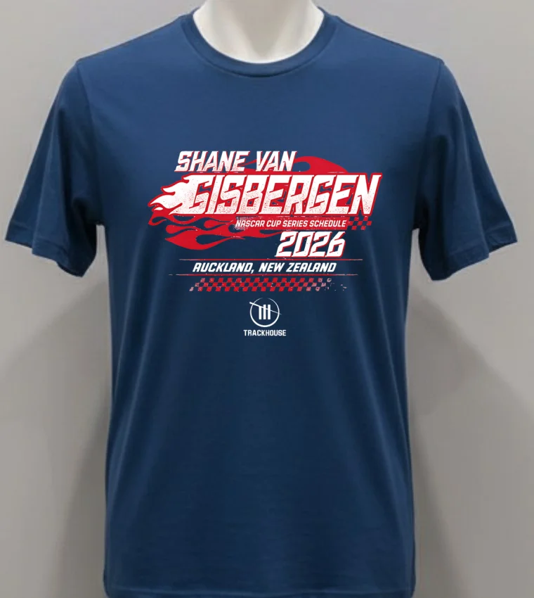 Shane Van Gisbergen Nascar Cup Series Schedule 2026 Auckland New Zealand Shirt - navy-shirt Shane Van Gisbergen Nascar Cup Series Schedule 2026 Auckland New Zealand Shirt Navy Shirt 2