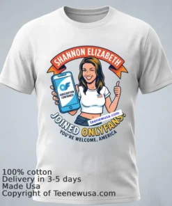 Shannon Elizabeth Joins Onlyfans T Shirt