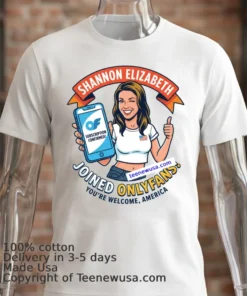 Shannon Elizabeth Joins Onlyfans T Shirt