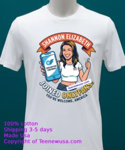 Shannon Elizabeth Joins Onlyfans T Shirt