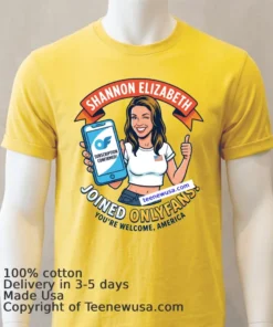 Shannon Elizabeth Joins Onlyfans T Shirt